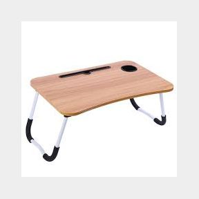 Dmart Laptop Stand Desk for Bed + Sofa - Light Brown - 51313/538