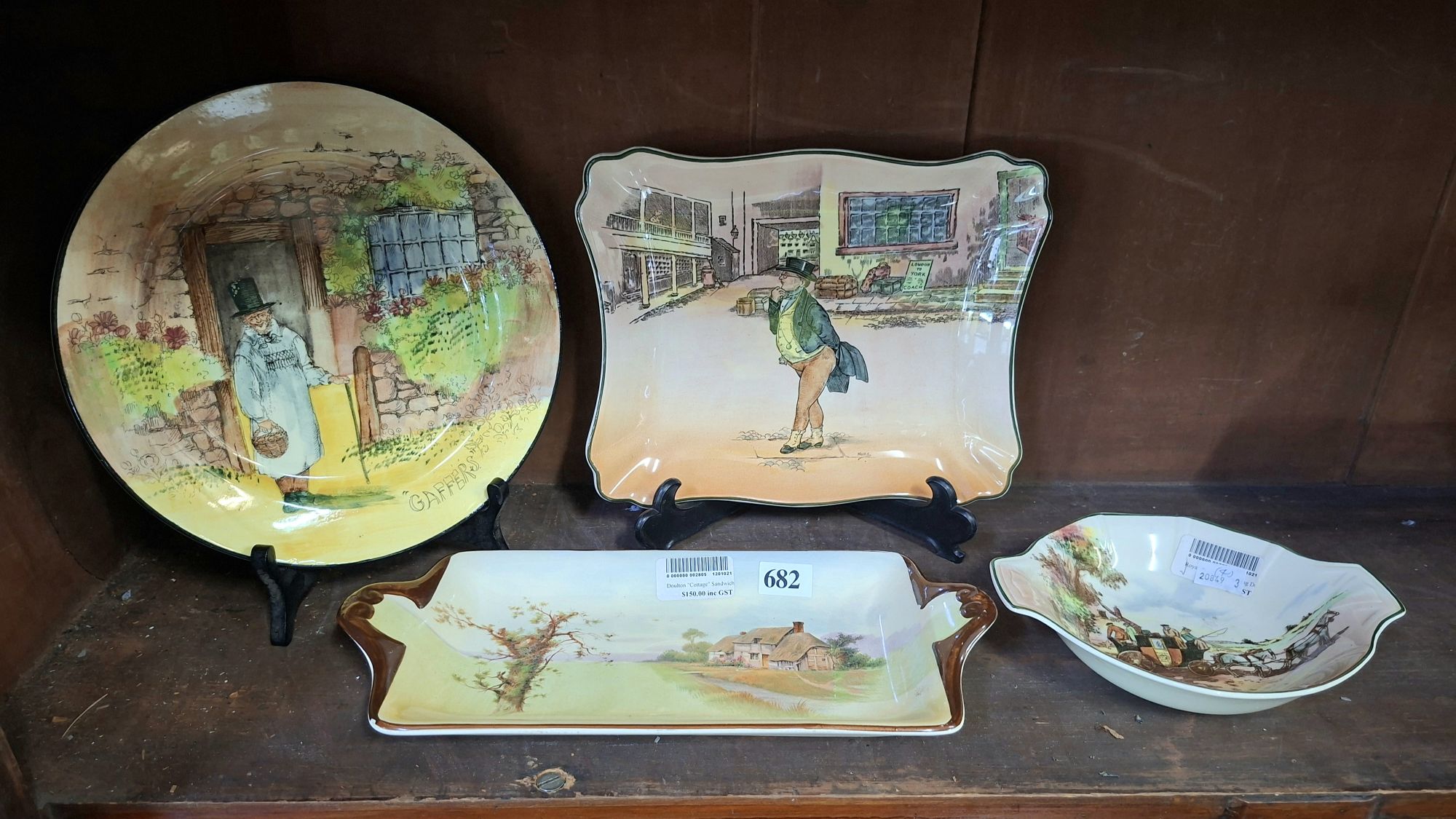 FOUR ROYAL DOULTON CERAMICS