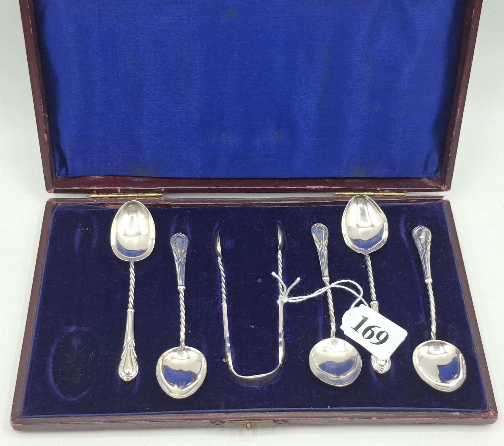 Edwardian Sterling Silver Teaspoon Set