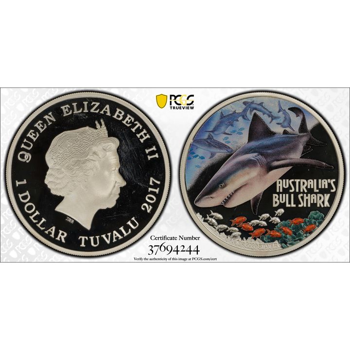 Elizabeth II, One Dollar, 2017 PR65DCAM