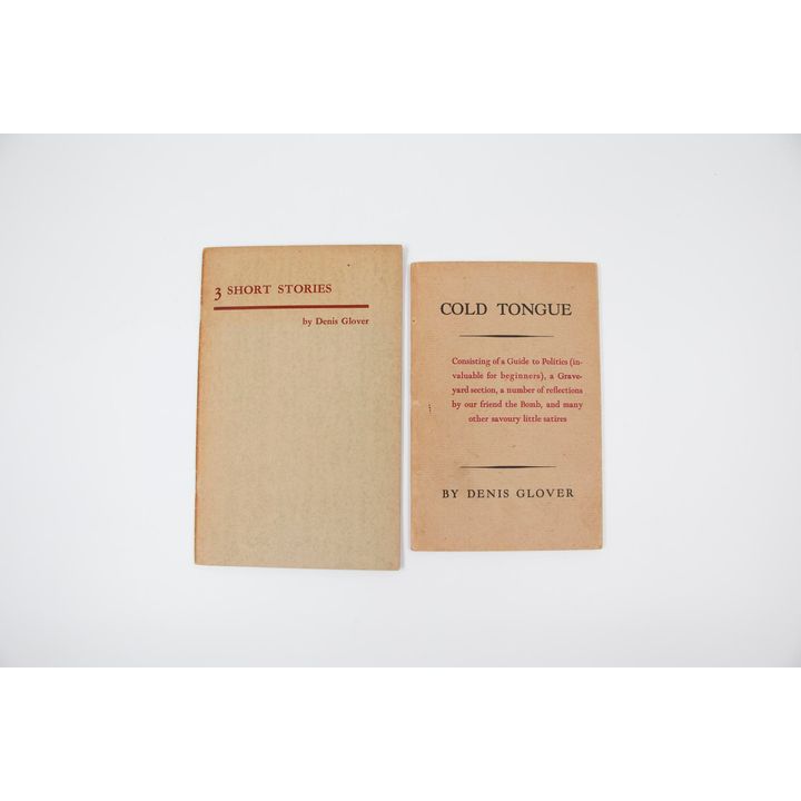 GLOVER, DENIS [association copy], Cold Tongue