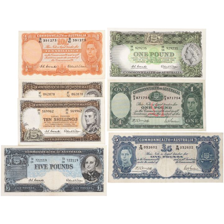Type Set, 1941 - 1961, VF - aEF