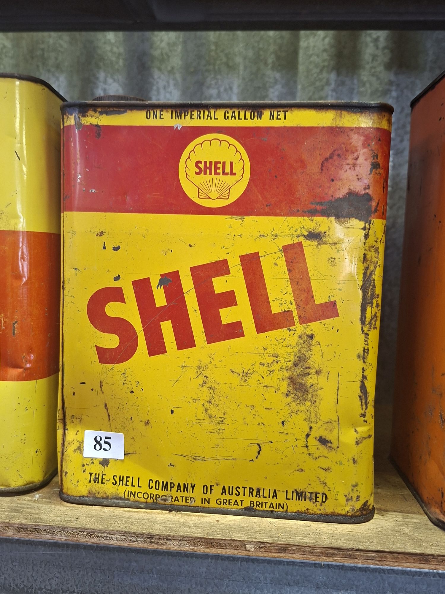 Shell Oil Can
