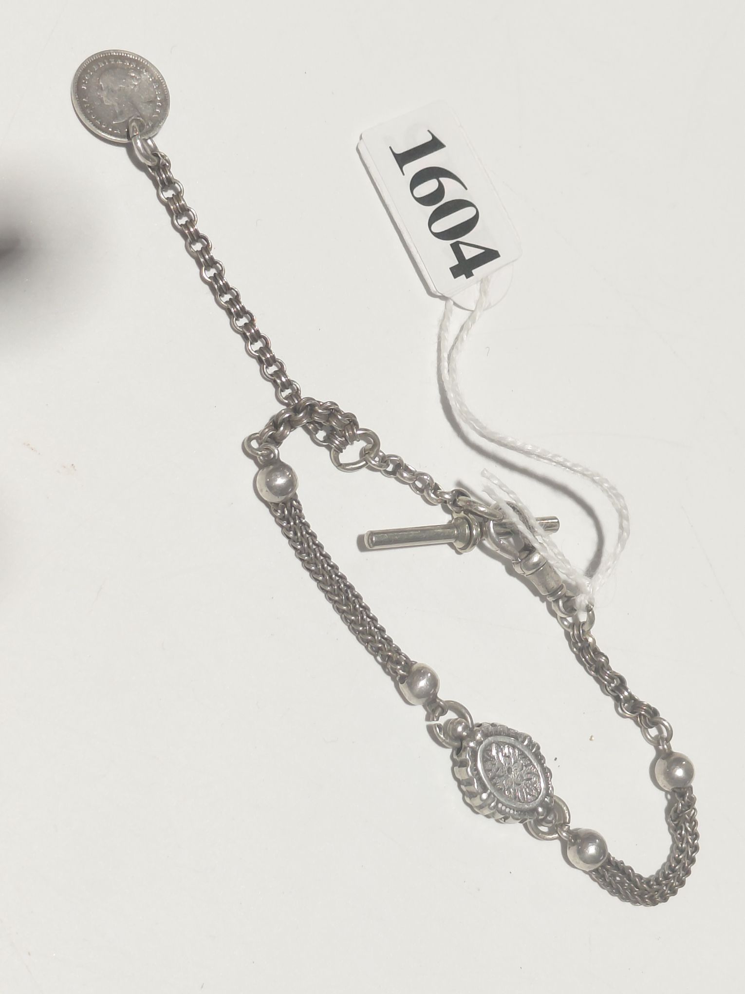 CONTINENTAL SILVER WATCH CHAIN