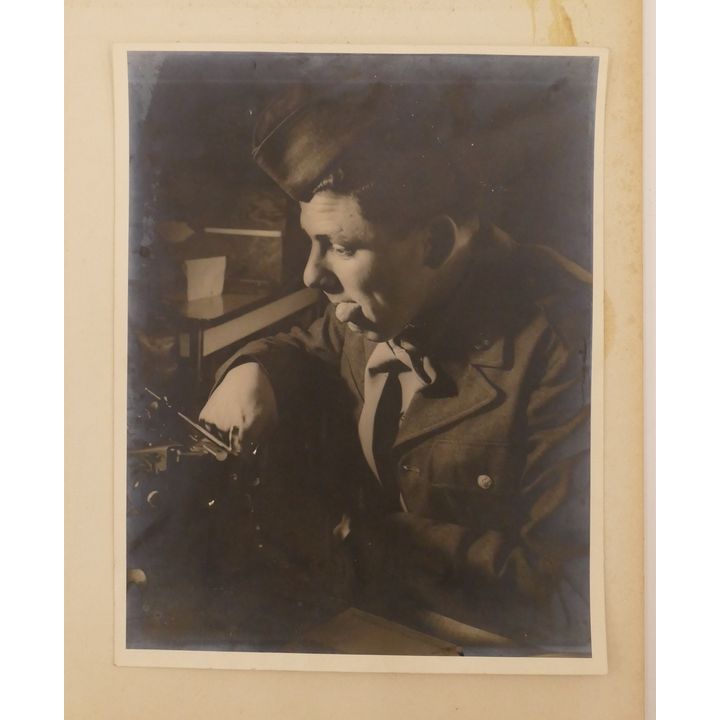 R. Wilhelm 'The Letter Home' Art Photograph Matted- 20x16''