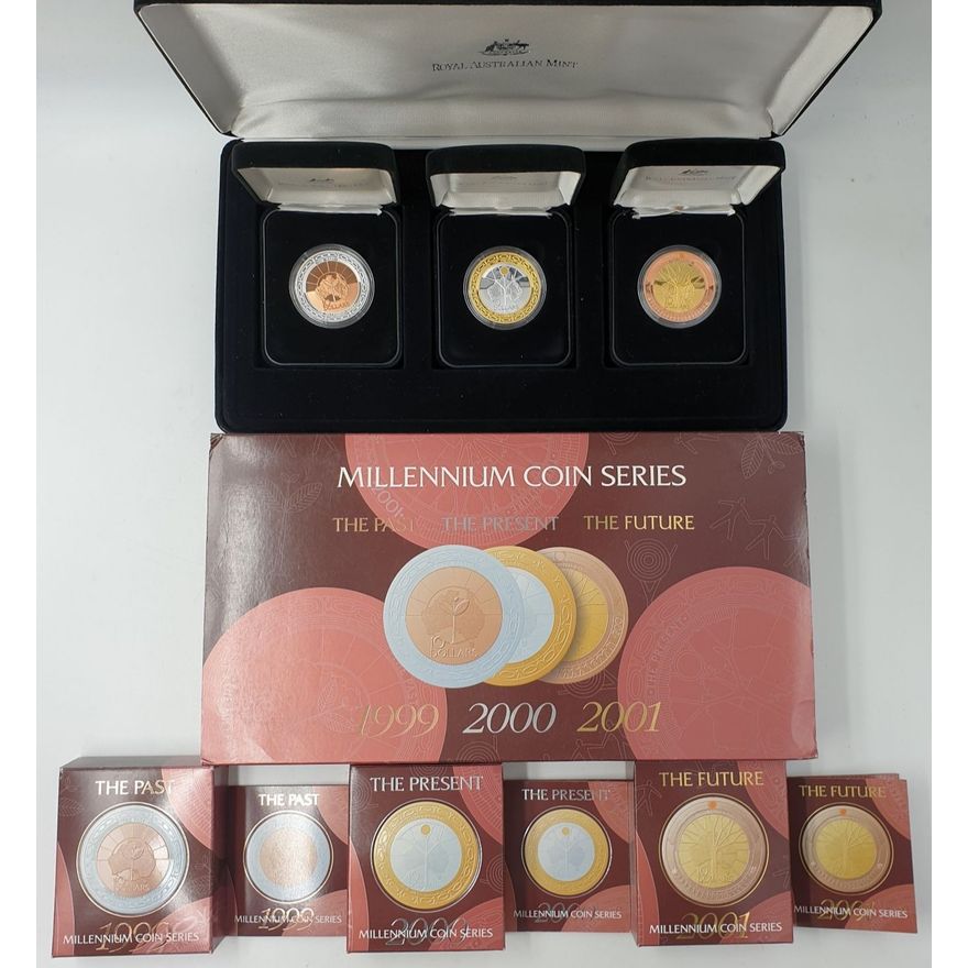 Millennium Three Coin Set