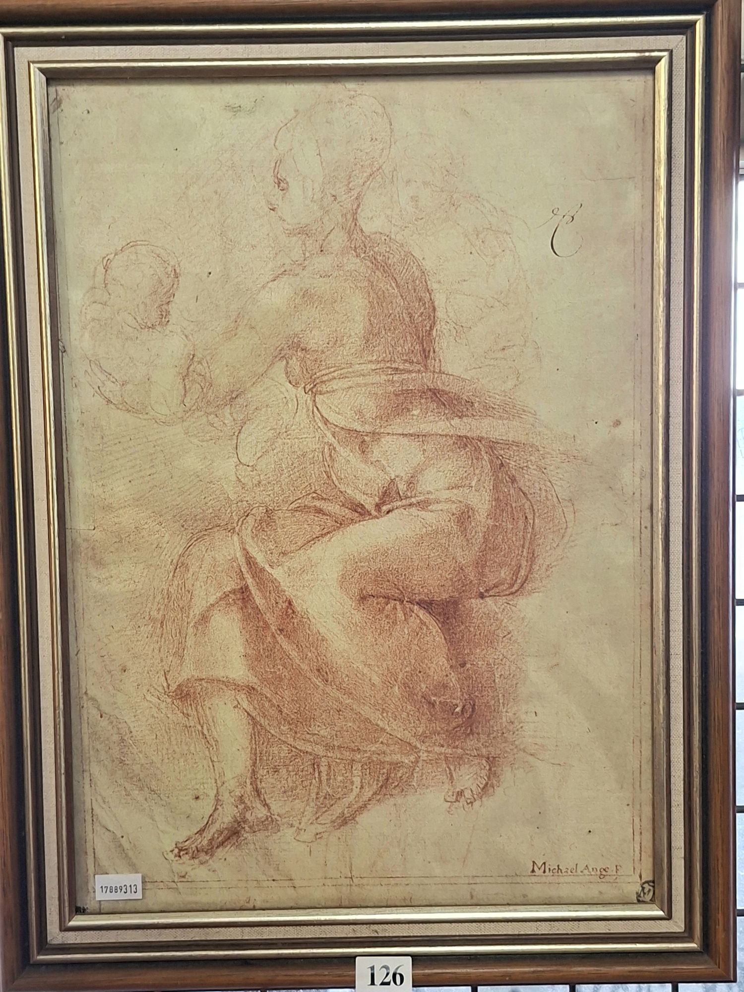 Michelangelo, Madonna And Child