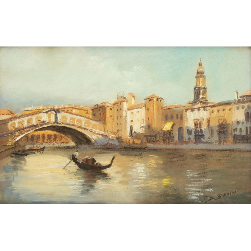 B. Sapierski | Wenecja, Widok na Ponte Rialto