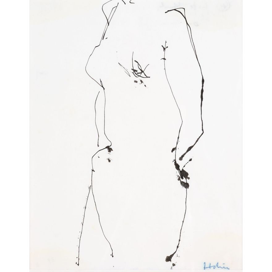 Ralph Hotere 'Nude'