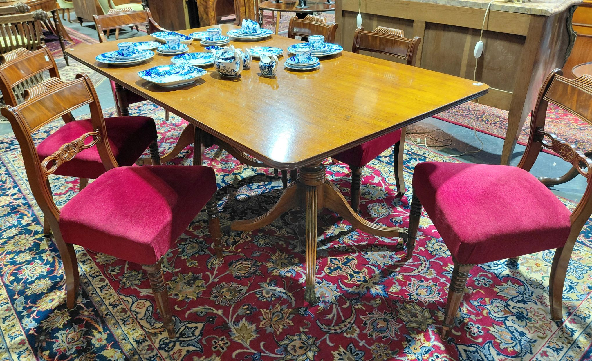 591 · REGENCY DINING ROOM SUITE