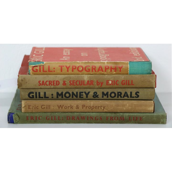 GILL, ERIC ,  [5 titles]