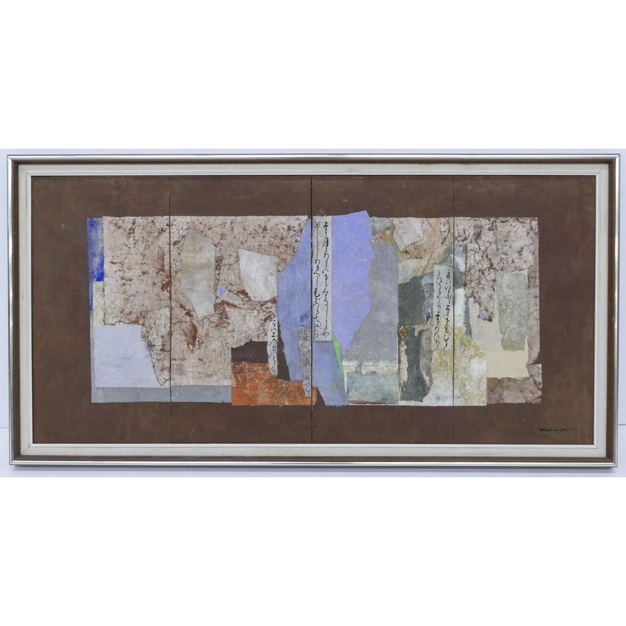 Paul Horiuchi ''Poetry of the Past'' (Screen) 1973