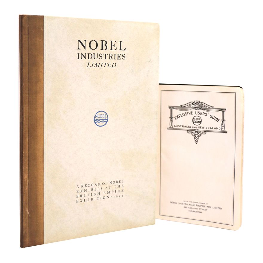 NOBEL INDUSTRIES LIMITED [2 items], A Record of Nobel Exhibits at the British Empire Exhibition 1924.