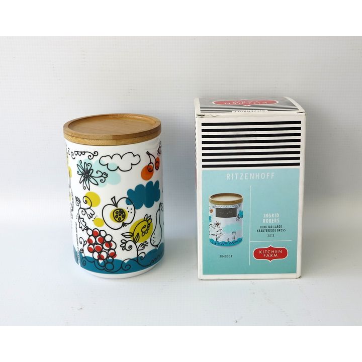 BOXED RITZENHOFF HERB JAR