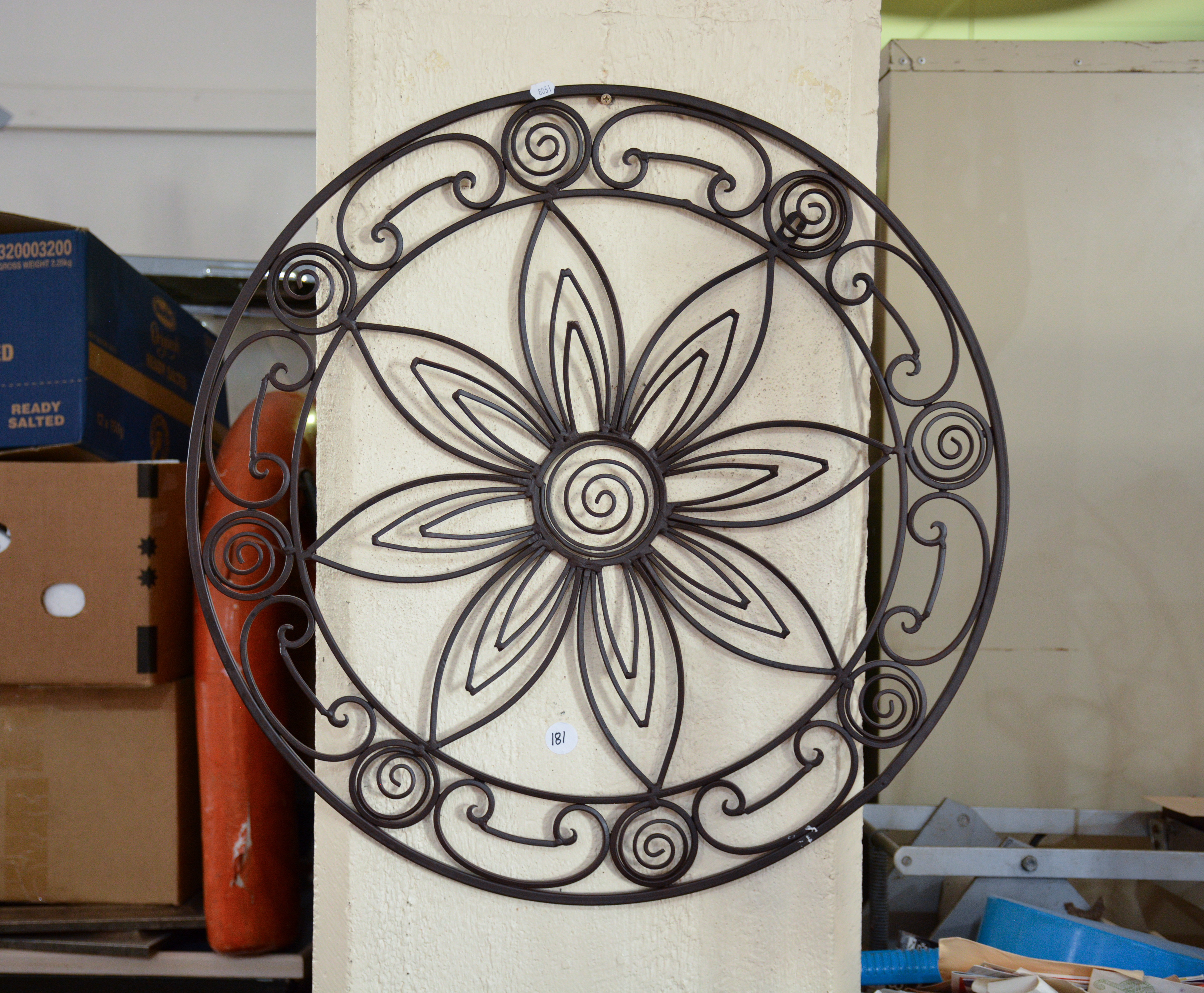 Black Metal Decorative Wall Hanging — NZ auction result