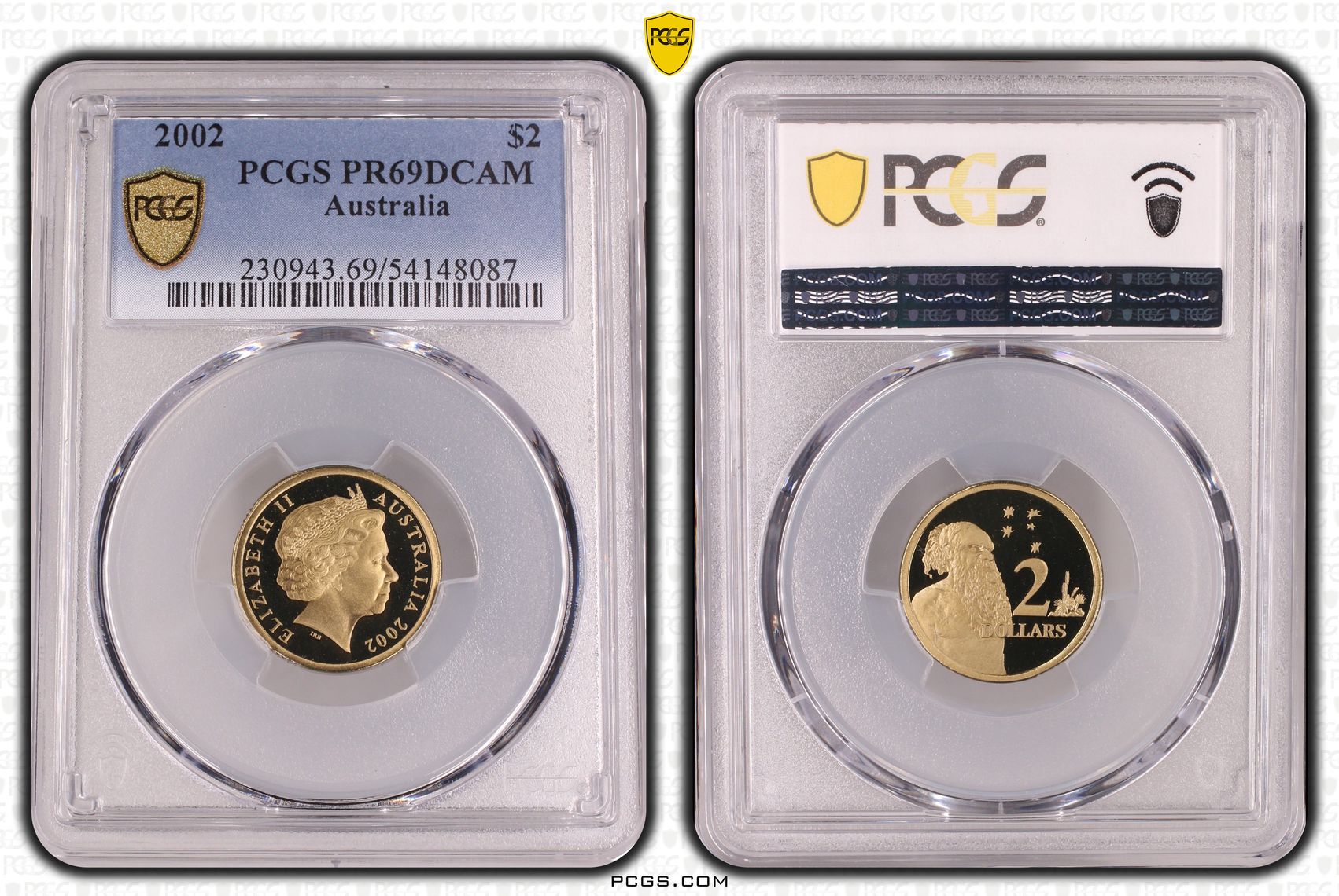 Two Dollar, 2002, PR69DCAM
