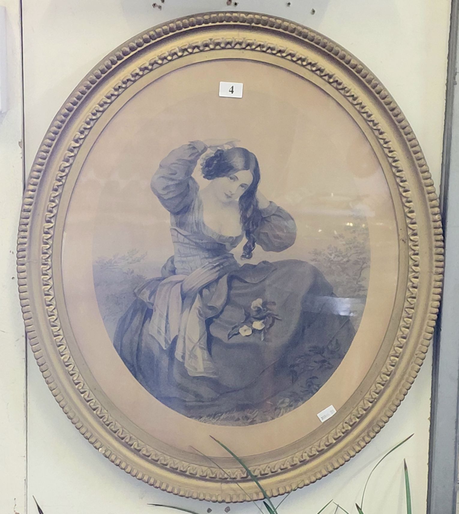 4 · ANTIQUE FRAMED ENGRAVING
