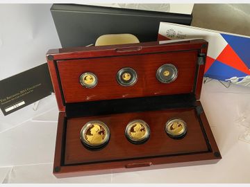 2015 ELIZABETH II GOLD PROOF 6-COIN BRITANNIA SET