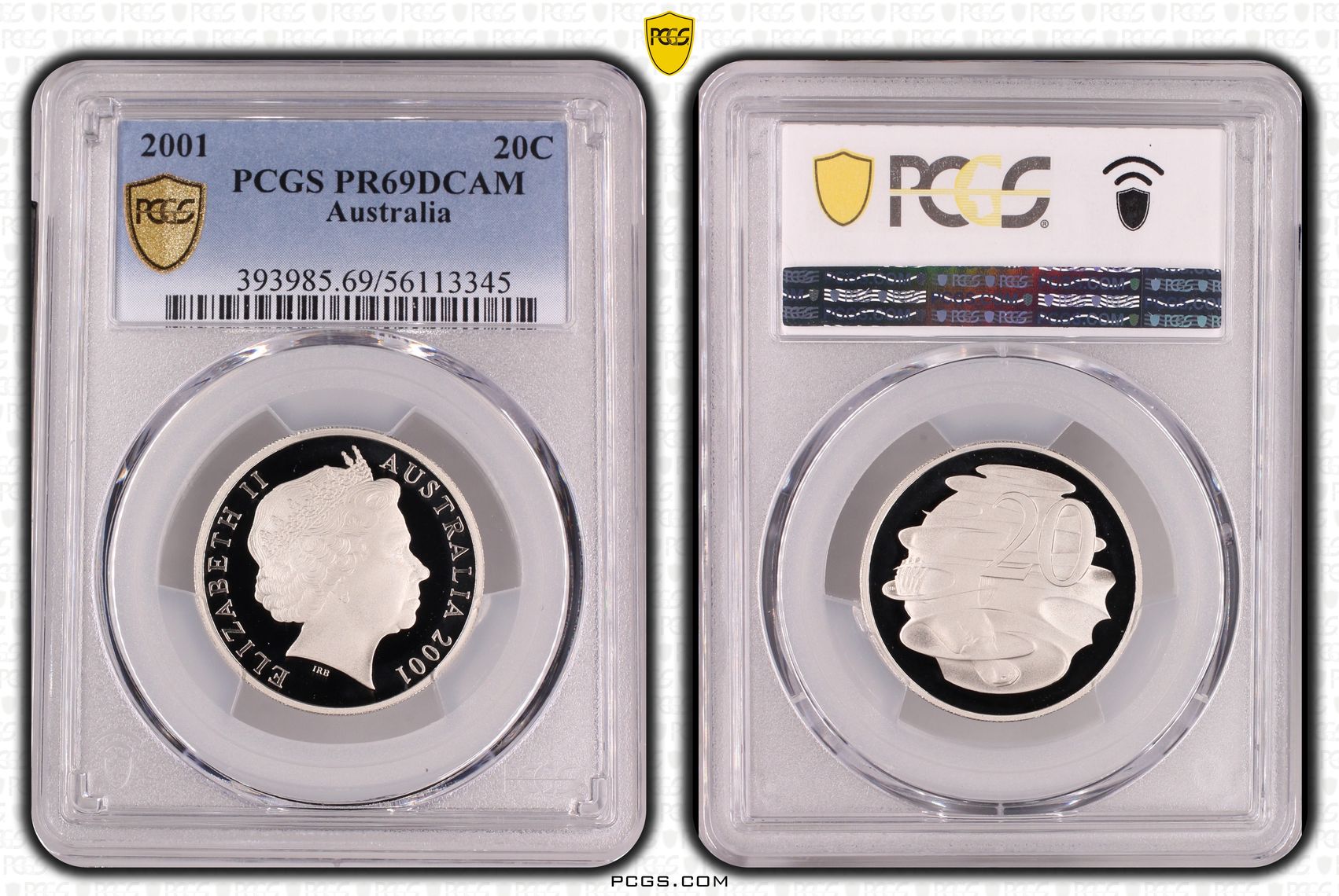 Twenty Cent, 2001, PR69DCAM