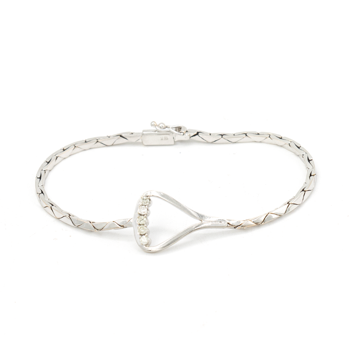 Pulsera con diamantes
