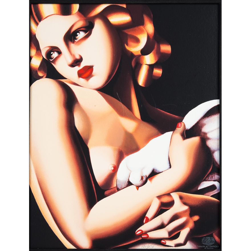 Tamara Łempicka | Femme a la Colombe