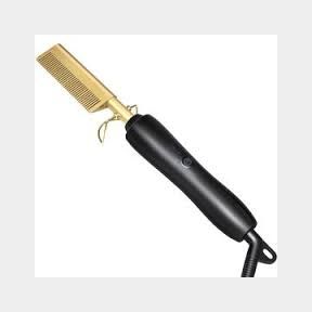 Electric Straight Curly Hair Styling Hot Comb - electric hot comb- Bar 9902053818575- 51737/3339 B2(S4)