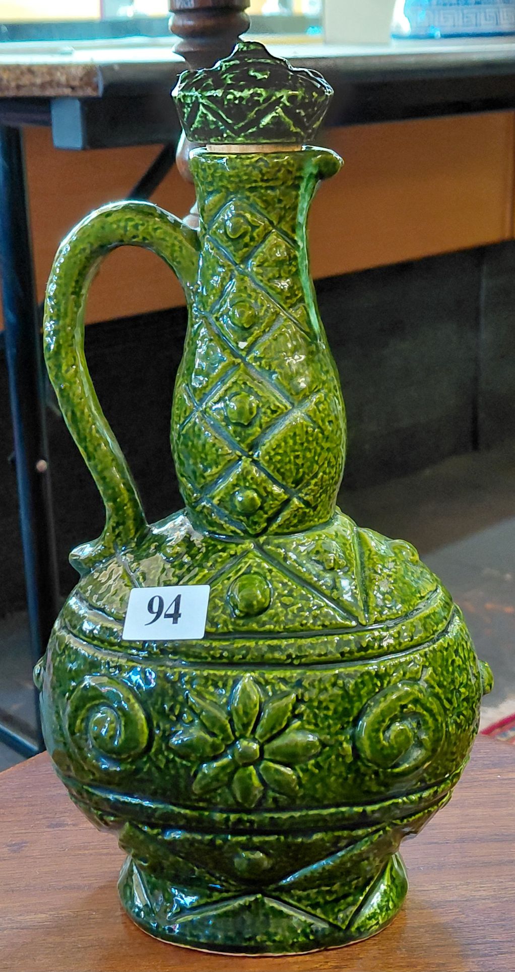 94 · ITALIAN CERAMIC DECANTER