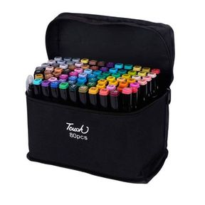 80 Pieces Of Double Head Alcohol Oil Color Art Marker Se|