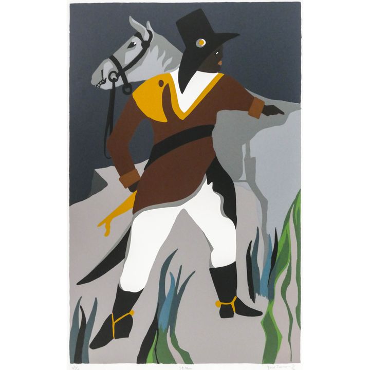 Jacob Lawrence ''St. Marc'' 1994 Serigraph