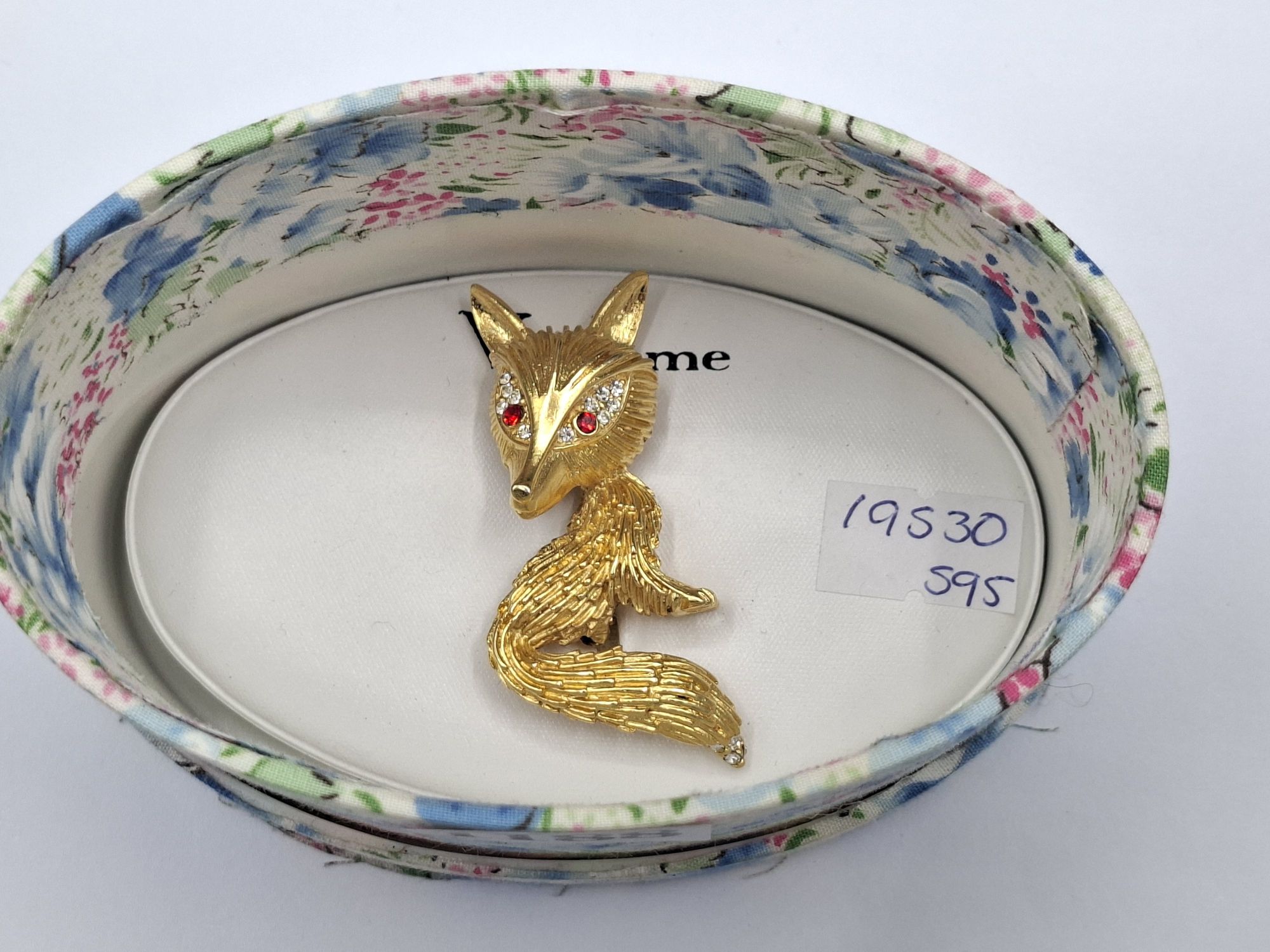 Coro Fox Brooch