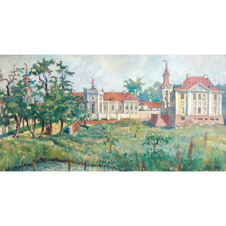 Willy Menz | Pałac Potockich w Radzyniu Podlaskim, 1943