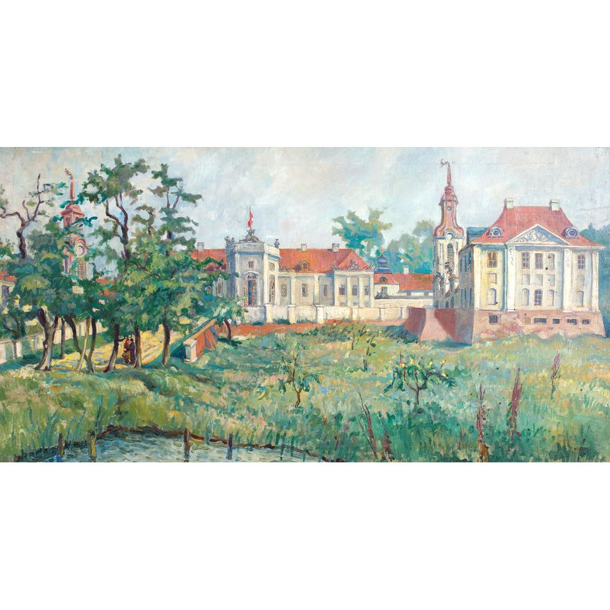 Willy Menz | Pałac Potockich w Radzyniu Podlaskim, 1943