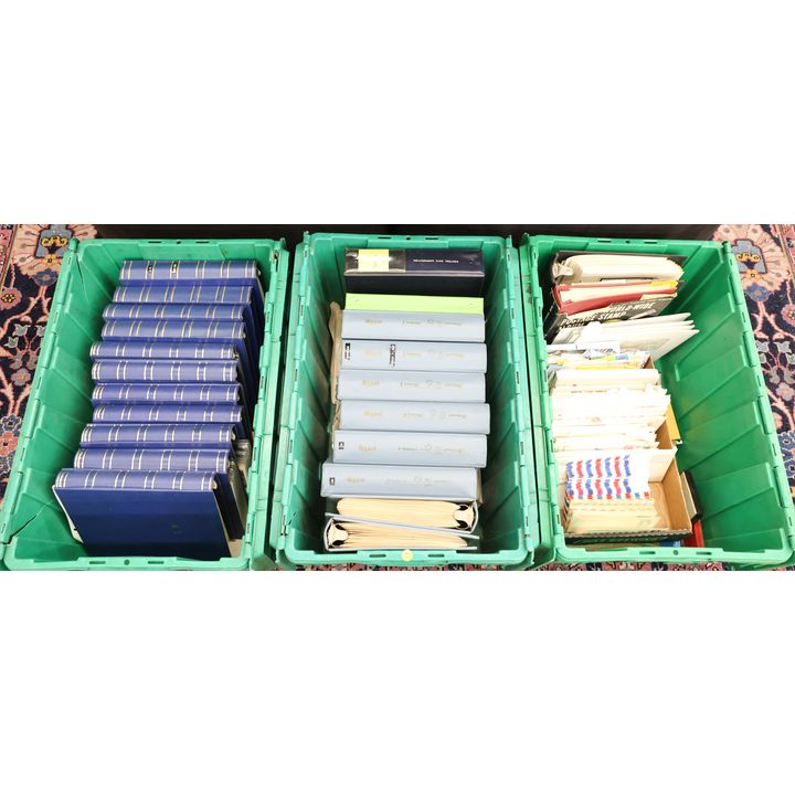 3 Large Totes US First Day Cover Albums & Stamp Supplies