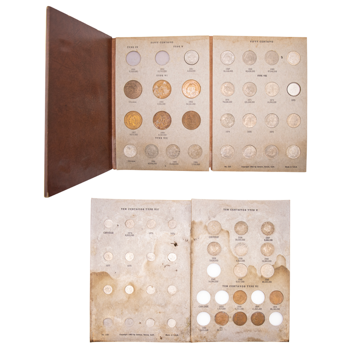Lote con 56 Monedas de México