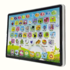Kids Interactive Learning Touch Pad Education Machine White |