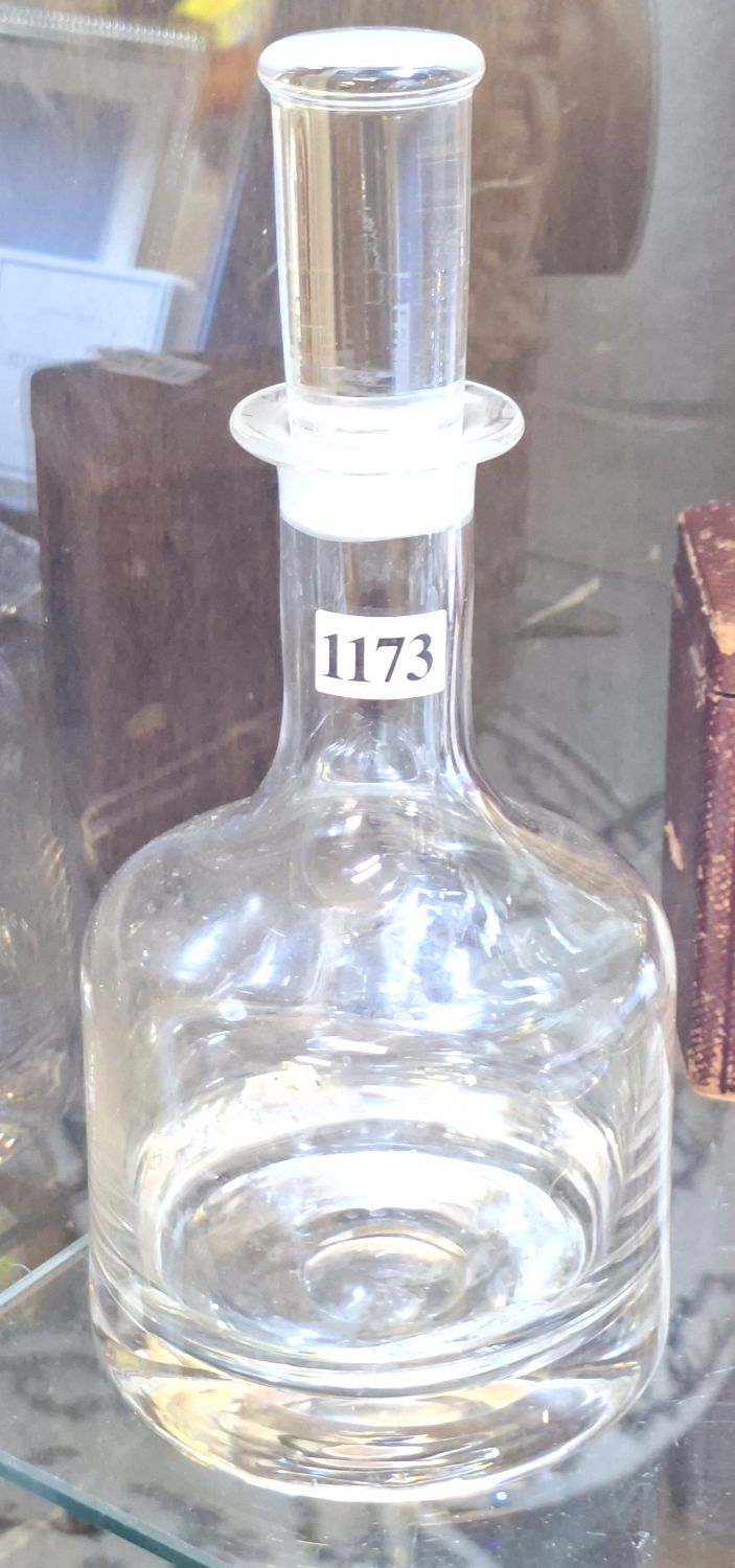 DARTINGTON CRYSTAL WHISKY DECANTER