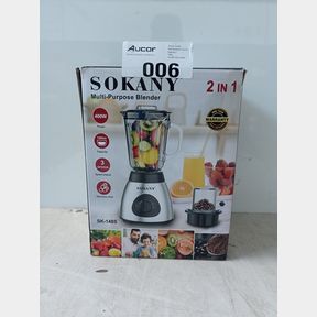 SOKANY 400W MULTI PURPOSE BLENDER ICE CRUSHER AND GRINDER -