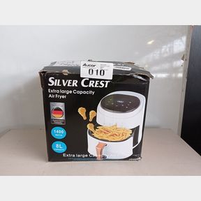SILVER CREST 8L SMART AIR FRYER WITH DIGITAL TOUCH AND STYLISH DESIGN
