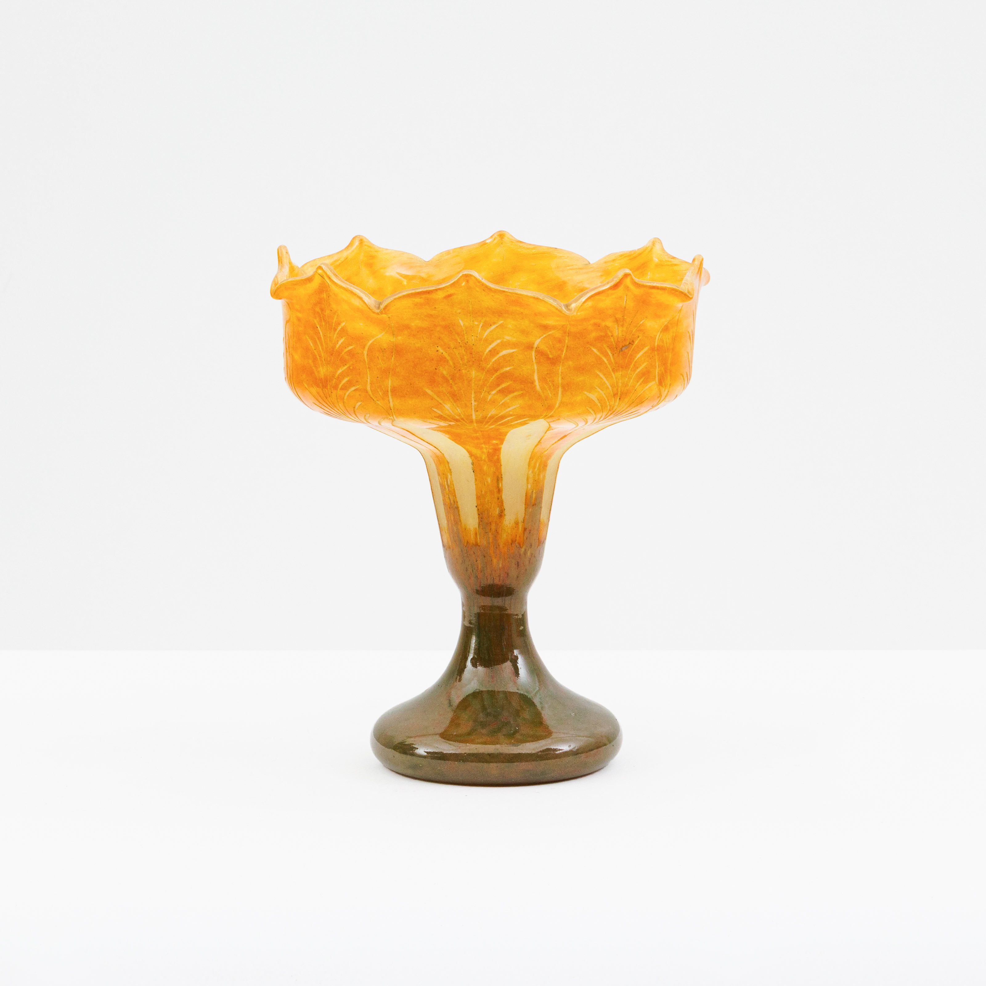 LE VERRE FRANCAIS (to be attributed to/toe te schrijven aan/à attribuer à) – kavel bij Bernaerts, Antwerp