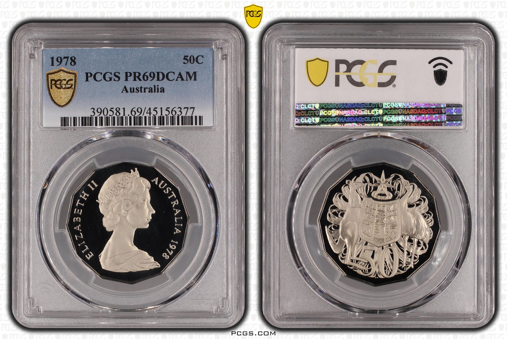 Fifty Cent, 1978, PCGS PR69DCAM
