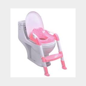 George Mason Baby - Step Round Potty Trainer Set - Pink - 18-36 months - Baby Step Potty Trainer Set- 51748/20884 AS B3 (S3)