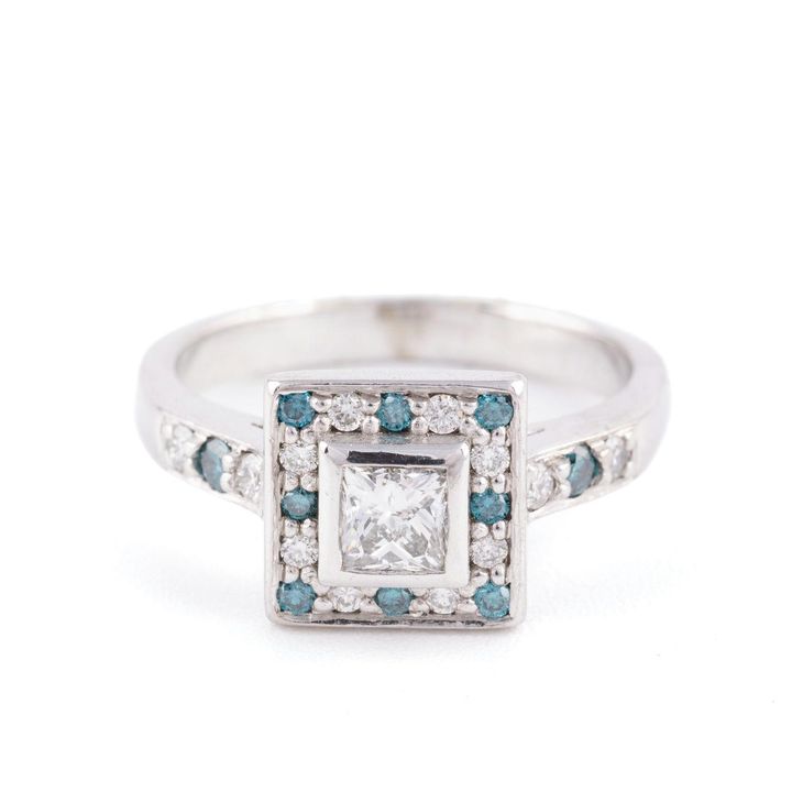 0.61 Carat Diamond Ring 18ct