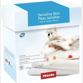 MIELE ORIGINAL WASHING MACHINE DETERGENT POWDER FOR SENSITIVE SKIN, COLOR AND WHITE LAUNDRY, 4 LB
