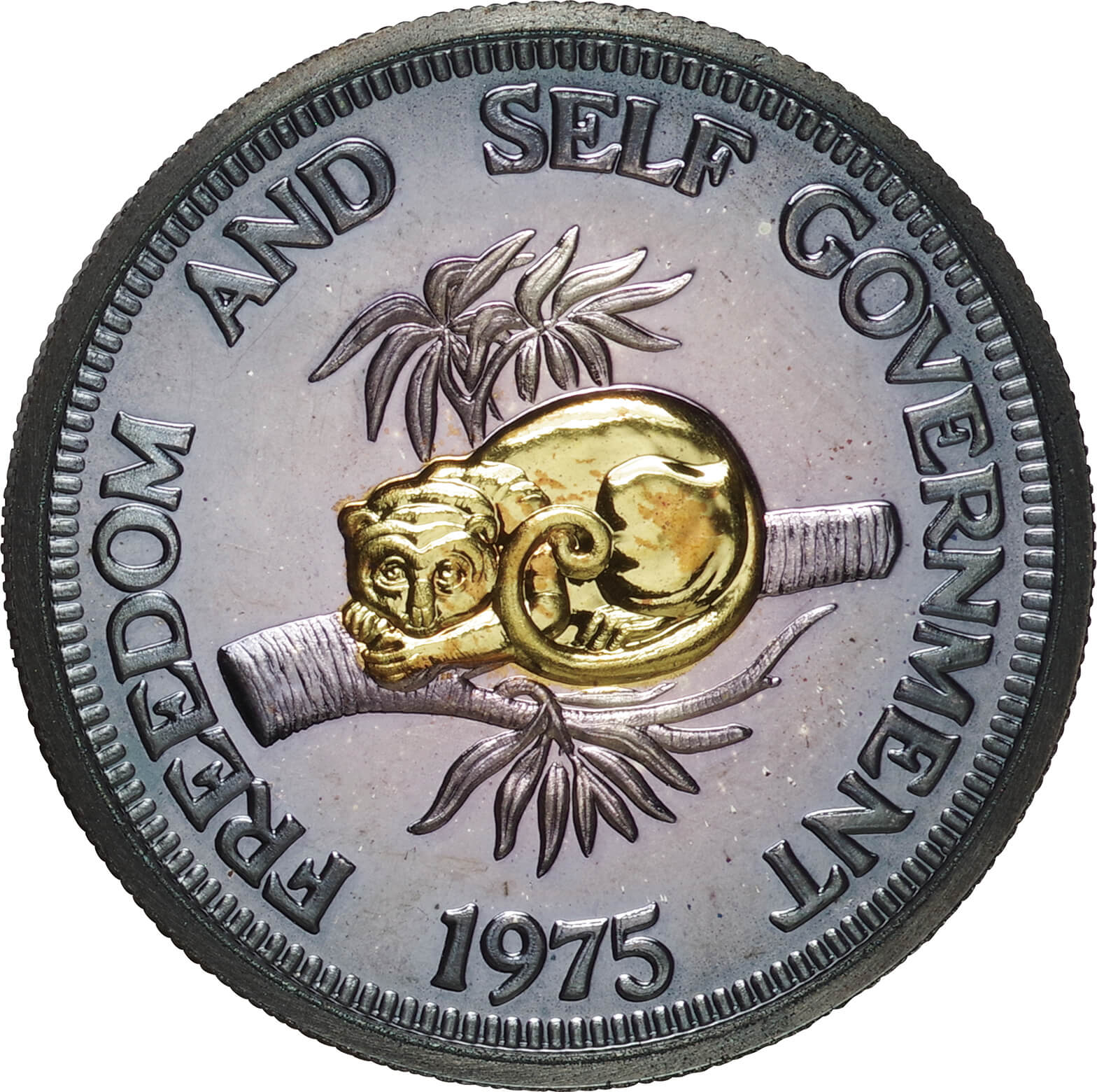 ソロモン諸島-Solomon Islands. 1975. Silver. 30ドル. プルーフ