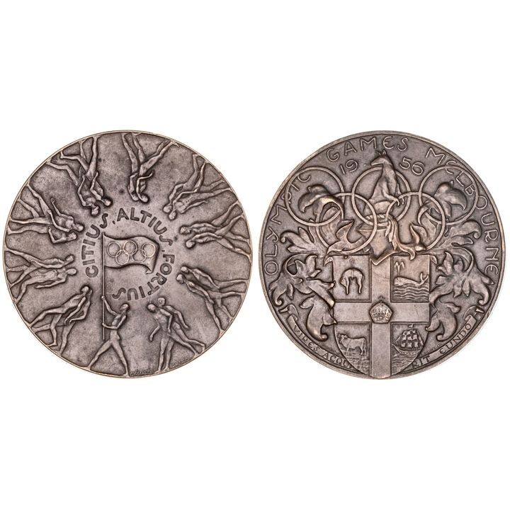 Melbourne Olympic Games Participants Medal, 1956, EF