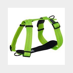 Dog Harness Adjustable - Large Breed - Neon Tellow/Green - Bar 9902039641524-51748/5630