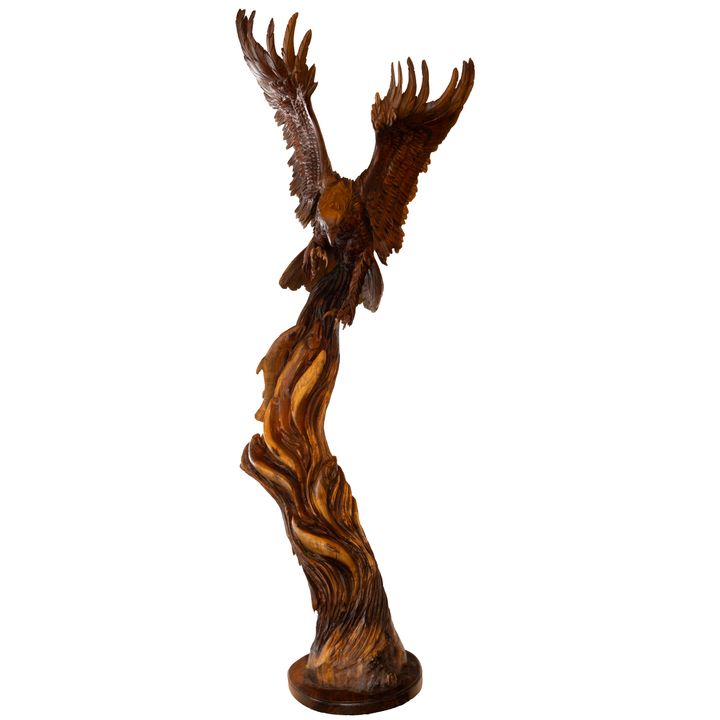 J. Chester Armstrong (1948- ), Wild Caught (Eagle)