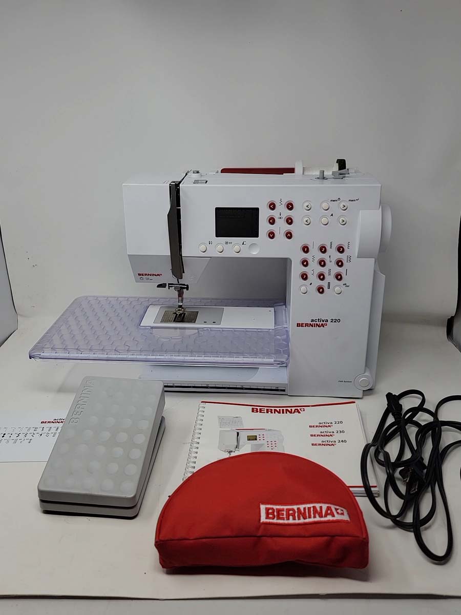 Bernina Activa 220 Computerized Sewing Machine | Armstrong Family