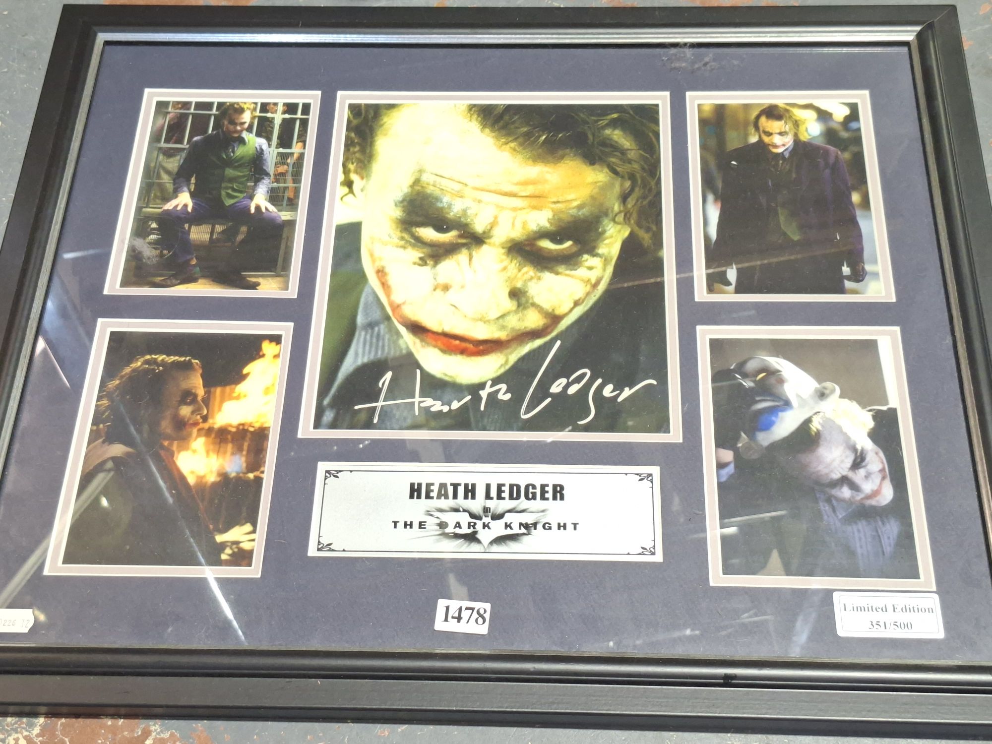 Heath Ledger Display