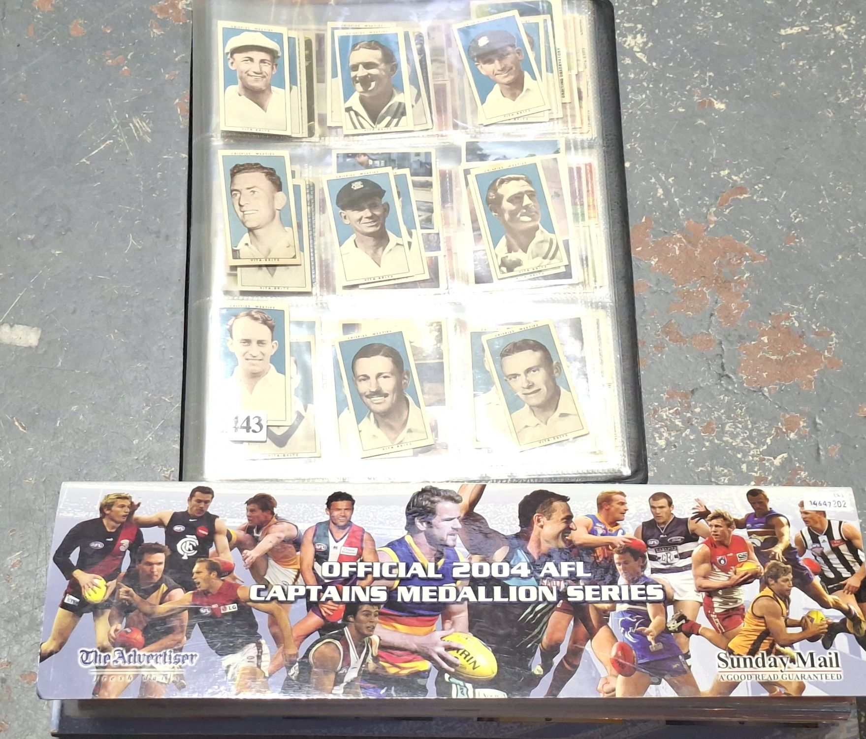 Collectors Cards And Football Medallions